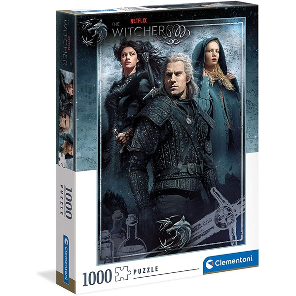 Clementoni (39592) - "The Witcher" - 1000 pieces puzzle