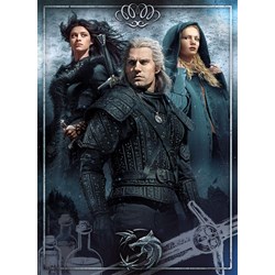 Clementoni (39592) - "The Witcher" - 1000 pieces puzzle