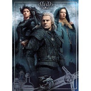 Clementoni (39592) - "The Witcher" - 1000 pieces puzzle