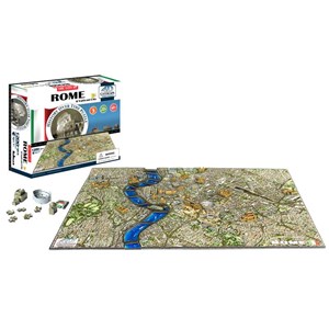 4D Cityscape (40042) - "Rome" - 1200 pieces puzzle
