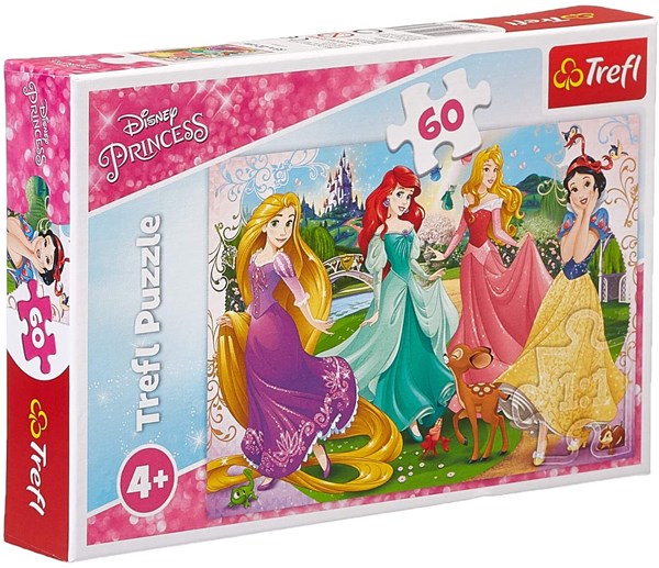 Trefl (17347) - "Disney Princess" - 60 pieces puzzle