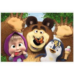 Trefl (17337) - "Masha and the Bear" - 60 pieces puzzle