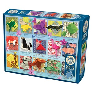 Cobble Hill (85083) - "Origami Animals" - 500 pieces puzzle
