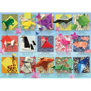 Cobble Hill (85083) - "Origami Animals" - 500 pieces puzzle