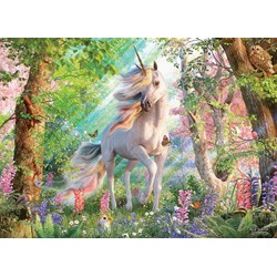 Cobble Hill (85084) - David Penfound: "Unicorn in the Woods" - 500 pieces puzzle