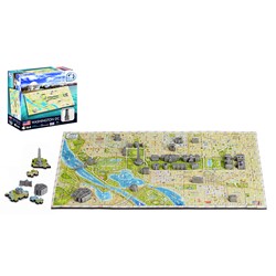 4D Cityscape (70006) - "4D Mini Washington D.C." - 164 pieces puzzle