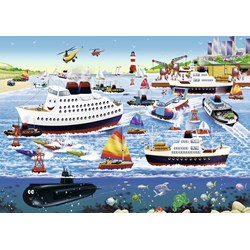 Ravensburger (08793) - "Happy Harbor" - 35 pieces puzzle