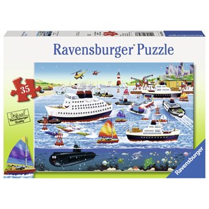 Ravensburger (08793) - "Happy Harbor" - 35 pieces puzzle