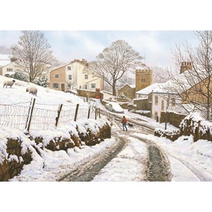 Falcon (11108) - "Newchurch-in-Pendle Lancashire" - 1000 pieces puzzle