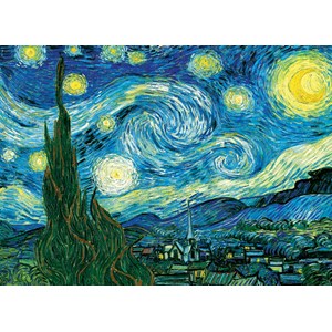 Eurographics (6100-1204) - Vincent van Gogh: "Starry Night" - 100 pieces puzzle