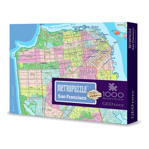 Geo Toys (GEO 214) - "San Francisco Mypuzzle" - 1000 pieces puzzle