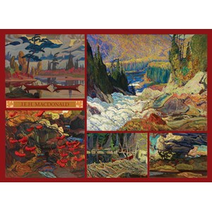 Cobble Hill (51011) - J.E.H. Macdonald: "MacDonald Collection" - 1000 pieces puzzle