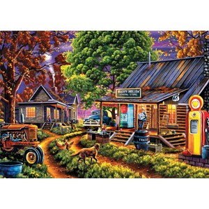 Buffalo Games (2534) - Geno Peoples: "The General Store" - 300 pieces puzzle