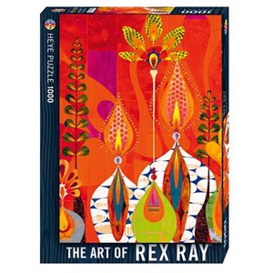 Heye (29475) - Rex Ray: "Chrysoto" - 1000 pieces puzzle