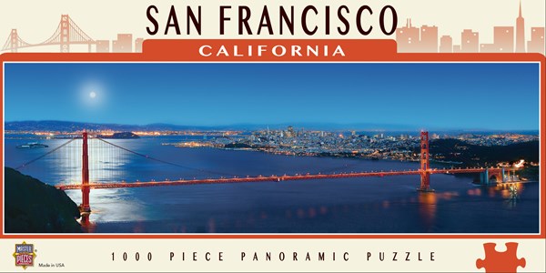 MasterPieces (71595) - James Blakeway: "San Francisco" - 1000 pieces puzzle