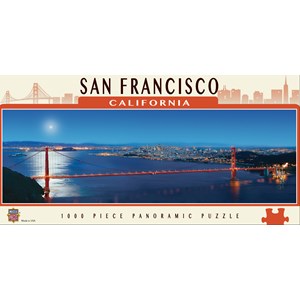 MasterPieces (71595) - James Blakeway: "San Francisco" - 1000 pieces puzzle