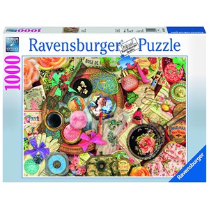 Ravensburger (19586) - Aimee Stewart: "Vintage Collage" - 1000 pieces puzzle