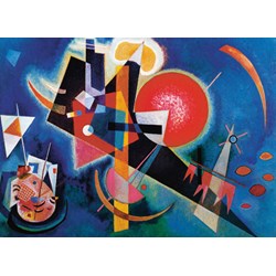 Eurographics (6000-1897) - Vassily Kandinsky: "In Blue" - 1000 pieces puzzle