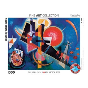 Eurographics (6000-1897) - Vassily Kandinsky: "In Blue" - 1000 pieces puzzle