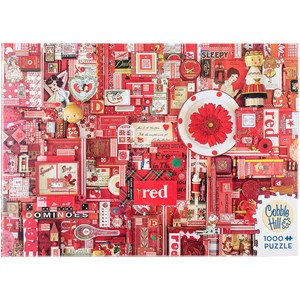 Cobble Hill (51861) - Shelley Davies: "Red" - 1000 pieces puzzle