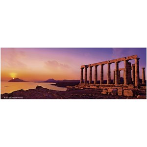Heye (29533) - Bill Heinson: "Poseidon Temple" - 75 pieces puzzle
