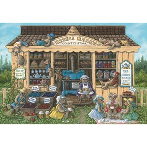 Anatolian (PER3283) - "Bessy Bear's Country Store" - 260 pieces puzzle