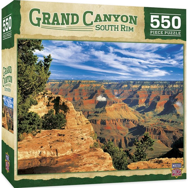 MasterPieces (30726) - "Grand Canyon South Rim" - 550 pieces puzzle