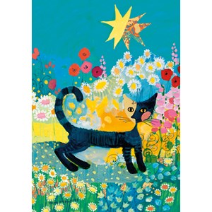 Heye (29657) - Rosina Wachtmeister: "Sea of Blossom" - 500 pieces puzzle