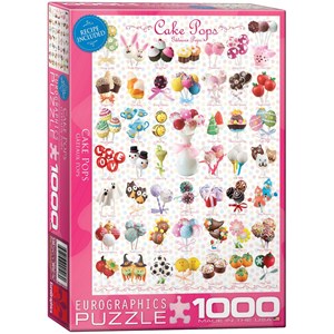 Eurographics (6000-0518) - "Cake Pops" - 1000 pieces puzzle