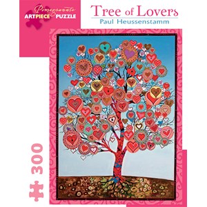 Pomegranate (JK043) - Paul Heussenstamm: "Tree Of Lovers" - 300 pieces puzzle