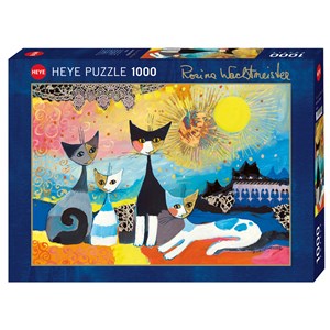 Heye (29524) - Rosina Wachtmeister: "Laces" - 1000 pieces puzzle