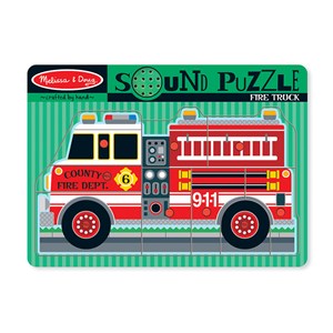 Melissa and Doug (731) - "Fire Truck" - 8 pieces puzzle