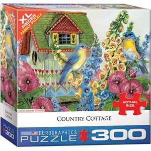Eurographics (8300-0603) - Janene Grende: "Country Cottage" - 300 pieces puzzle