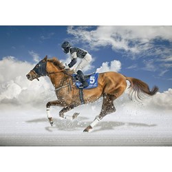 Educa (16307) - "St. Moritz White Turf Final" - 1500 pieces puzzle
