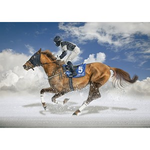 Educa (16307) - "St. Moritz White Turf Final" - 1500 pieces puzzle