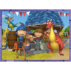 Ravensburger (07309) - "Mike the Knight" - 12 16 20 24 pieces puzzle