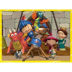 Ravensburger (07309) - "Mike the Knight" - 12 16 20 24 pieces puzzle