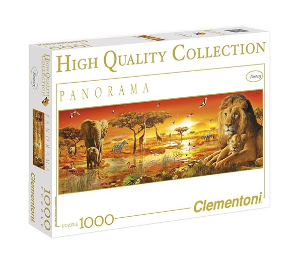 Clementoni (39259) - "African Savannah" - 1000 pieces puzzle