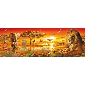 Clementoni (39259) - "African Savannah" - 1000 pieces puzzle
