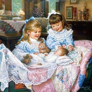 Anatolian (PER3174) - "Little Girls" - 1000 pieces puzzle