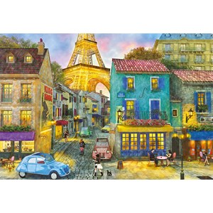 Educa (17122) - Dominic Davison: "Paris Streets" - 1500 pieces puzzle