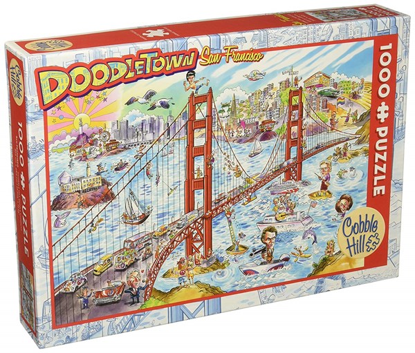 Cobble Hill (53504) - "San Francisco" - 1000 pieces puzzle