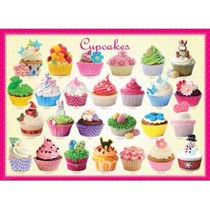 Eurographics (8300-0519) - "Cupcakes" - 300 pieces puzzle