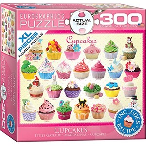 Eurographics (8300-0519) - "Cupcakes" - 300 pieces puzzle