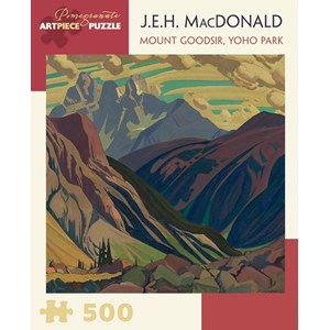 Pomegranate (AA855) - J.E.H. Macdonald: "Mount Goodsir, Yoho Park" - 500 pieces puzzle
