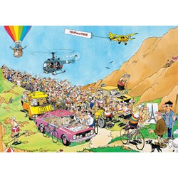Jumbo (19019) - Jan van Haasteren: "3 in 1 Tour de France" - 1000 pieces puzzle
