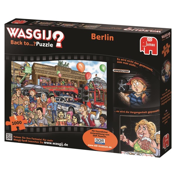 Jumbo (19117) - "Wasgij Back to 1: Berlin!" - 1000 pieces puzzle