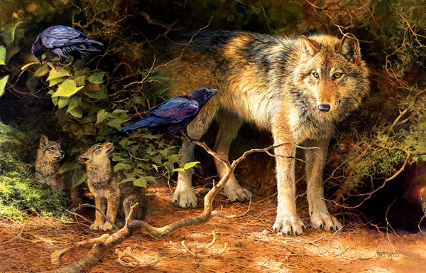 SunsOut (62541) - Bonnie Marris: "The Food Critic" - 1000 pieces puzzle