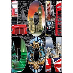 Educa (16786) - "London Collage" - 1000 pieces puzzle