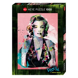 Heye (29710) - Johnny Cheuk: "Marilyn Monroe" - 1000 pieces puzzle
